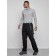 Semi -combinezone ski insulated male winter, size 54, black color