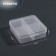 Organizer for decor, 4 sections, 6.7 × 6.7 × 2.3 cm, the color is transparent