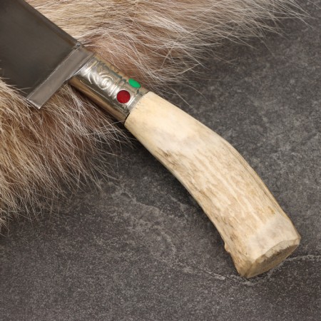 Knife Pchak Sharkhon-Big, Kosul, Garda Milechior with engraving, SHX-15 (15-17cm)-1
