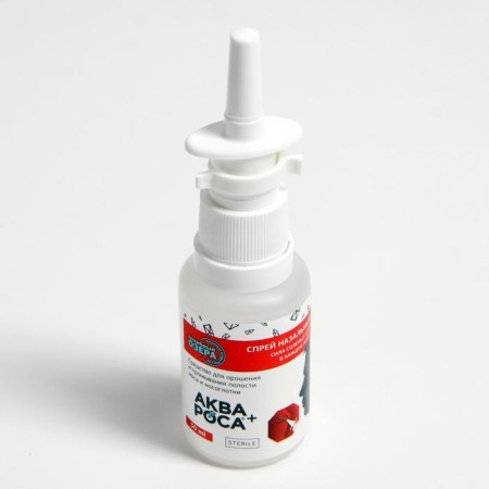 Aquaros + set, nasal spray 30 ml + Mineral Mineral rinse 300 ml, additional nozzle-12
