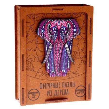 Figure puzzle "Elephant"-6