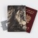 Cover for the passport "Lev's look", PVC, full -color seal