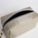 Lightning cosmetic bag, gray color