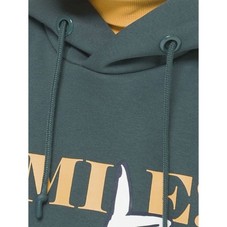 Sweatshirt for boys, height 92 cm, green color-1