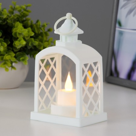 Nightmare "candle in the cage" 3xlr1130 white 5x8x15 cm Risalux-1