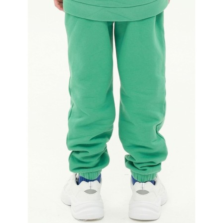 Baby trousers, height 128 cm, green color-4