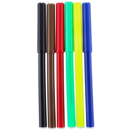 Flomasters, 6 colors, in a cardboard box, PAW PATROL-1