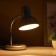 Desktop lamp on a stand 1x60W E27 silver