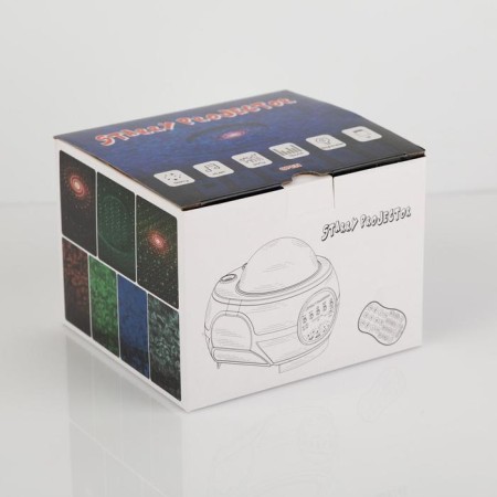 Light device "Universe" 11 cm, laser, speaker, remote control, glow of multi, 5 V-10