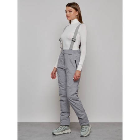 Semi-combinezone Ski Drapeted Feminine, size 42, light-gray color-2