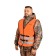 Signal vest, polyester, river 52-58