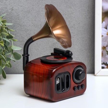 Musical Mechanical Mechanical "Gramophone" 17x9.5x9.5 cm-1