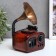 Musical Mechanical Mechanical "Gramophone" 17x9.5x9.5 cm