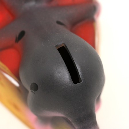 Piggy bank "Mouse on cheese" 15cm-3