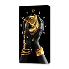 Carty clock, wall-mounted interior 