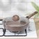Sleeping pan “Brownie”, D = 28 cm, removable handle, glass cover, anti -stick coating, induction