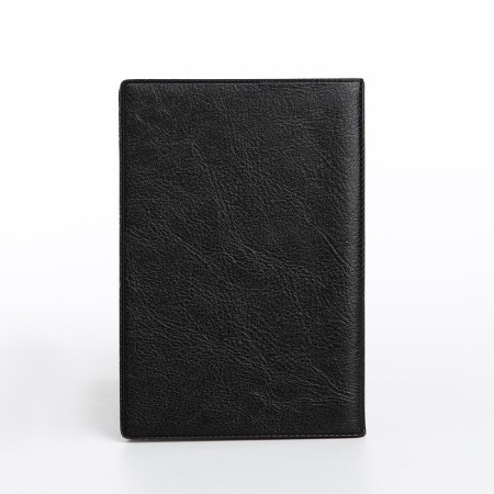 Cover for passport, black color-1