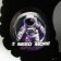 Pillow inflatable space, black color