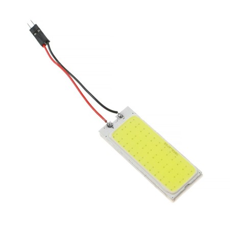Auto Stuffing LED, 12 V, 36 SMD, two adapters, white light-1