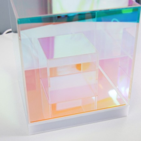 Spinker "Square" LED USB 15x15x23 cm Risalux-5