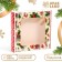 Gift box team with the window "Beautiful mood", 13 x 13 x 3 cm