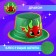 Carnival hat "Dragon", red color
