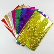 Set of color paper 