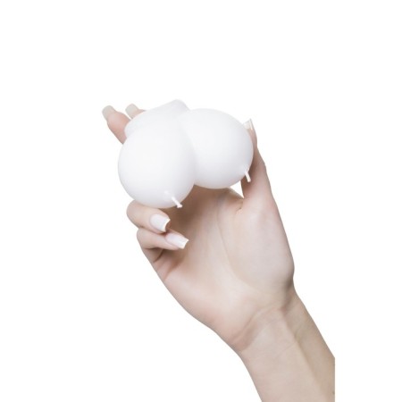 Candle Pecado BDSM "Tits", white color, 150 g-3