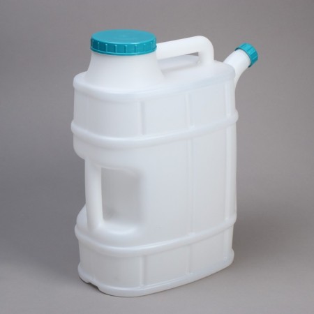 Food canister "Bogok", 20 l, with a drain, white-1