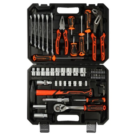 Set of instruments universal Kingqueen Wib-233, 72 tooth, 1/2 ", 58 items-1