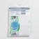Curtain for the bathroom "shell", 180 × 180 cm, white color