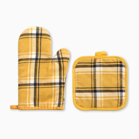 Kit. Kit 2 Ave. Ethelc cell, vene, yellow. 17*17cm, mittens-prich. 26*16cm, 100%p/e-2