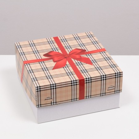 Confectionery packaging, box, "red bow", 30 x 30 x 15 cm, 2 kg-1