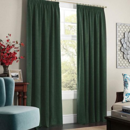 A set of curtains with Software Software, size 2x240x270 cm, emerald color