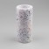 Fatin with multi -colored sparkles, 15 cm, 11 ± 1 g/sq.m, 23 ± 1 m, white color No. 1