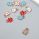 Decor for creativity plastic for metal "Chamomile" mix set 10 pcs 1.3x1.8 cm