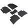 Rubber rugs "net", for Hyundai Solaris II, 2017-n.