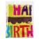 Set of balls "Happy Birthday. Bear ", latex, foil, 8 pcs.