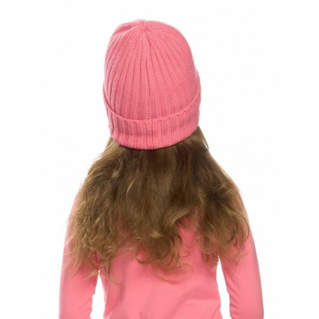 Hat for girls, size 48-50, pink color-1