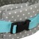 Reins children №1, gray peas, gray color