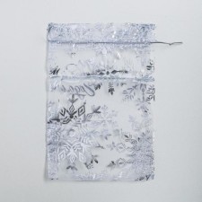Bag gift organza “Happy New Year!”, 20 x 30 cm +/- 1.5 cm, New Year