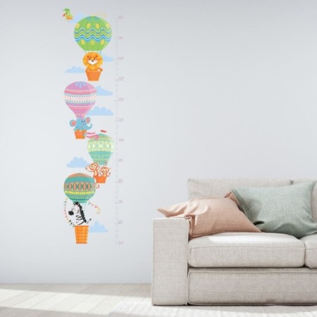 Stick plastic Interior color Rostomer "Animals on Balls" 60x90 cm