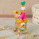 Filimonovskaya toy "Dad teaches a son"