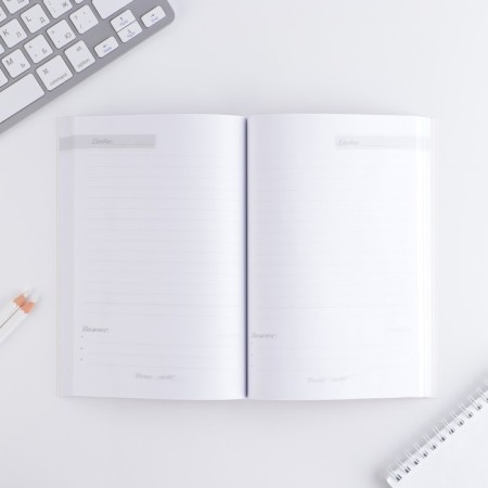 Diary in the soft cover "Golden Teacher", A5 format, 80 sheets-2