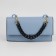 A chain for a bag, with carbines, plastic, 23 × 17 mm, 30 cm, black/gold color