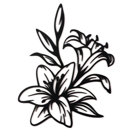 Painting Panel "Lily" 40*50 cm