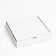 Pizza box, white, 30 x 30 x 6 cm