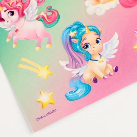 Set for creativity "Magic Unicorns", 24 subjects-6