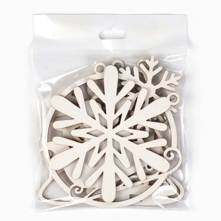 Christmas tree toy New Year, 4 pcs, set, New Year-8
