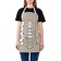 Apron of a kitchen with a photo print "Good cats", adjustable, size OS